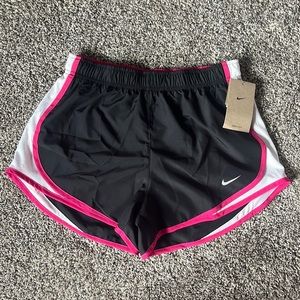 pink black and white brand new Nike shorts size small